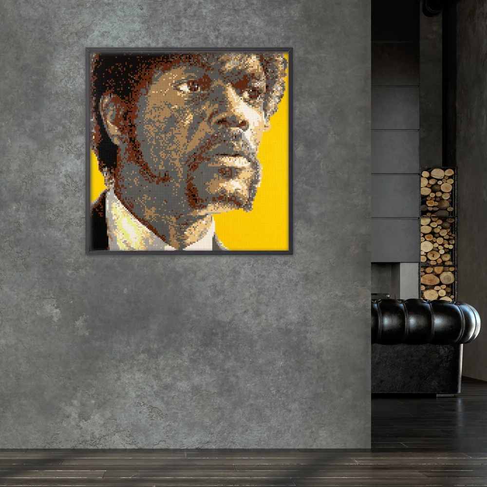 Pulp Fiction Jules LEGO® Art — BRIAN HANNA